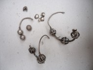 Колты - серебряные древнерусские женские украшения