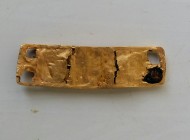 Золотое украшение гуннского времени, вторая половина 5 века
