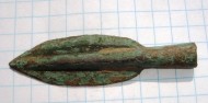Двулопастной листовидный  наконечник стрелы 8 век до н. э.