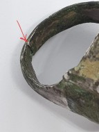 Коробчатый серебряный перстень с квадрифолийным щитком, вторая половина 12 века