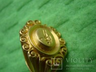 Золотой перстень печатка Рим , золото, середина 3 ст. нашей эры