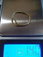 Золотые витые кольца 2шт. 2,82гр (скифы - чк?)