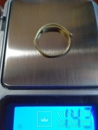 Золотые витые кольца 2шт. 2,82гр (скифы - чк?)