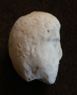 Античная маленькая мраморная голова