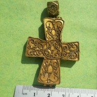 Створка золотого энколпиона, Византия/Киевская Русь, Xll век