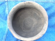 Горшок катакомбной культуры с ямочно-гребенчатым орнаментом