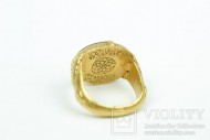 Перстень- печатка, золото-камень, ориентировочно XI- XIII вв. Персы, или сельджуки