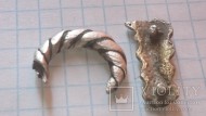 Серебряные изделия ЧК и КР вес 15.53 грамм