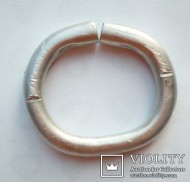 Височное кольцо серебро Черняховская культура
