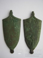 Бутероль ножен меча каролингского типа 10-11 век н.э.