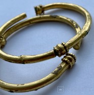 Пара позолоченных браслетов (Византия)
