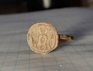 Перстень античный с символикой