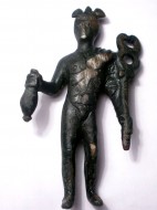 Статуэтка бронзовая Римский бог Меркурий ЧК