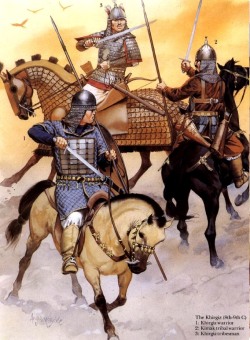 Киргизы Воины 8-10 век