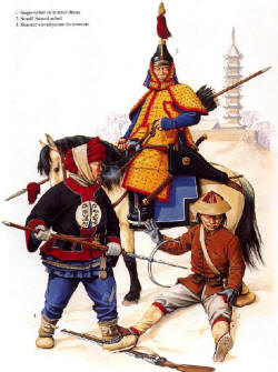 китайские воины