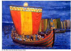 Флот викингов в походе
