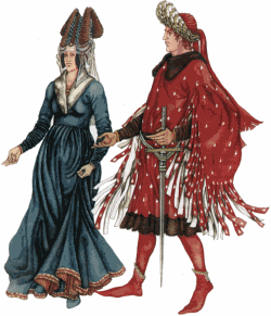 средневековая мода знати