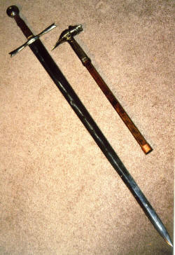 Романский меч и чекан
