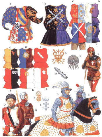 ливреи и эмблемы 15 век