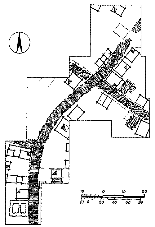 план раскопок Новгорода