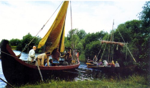 торговый корабль викингов