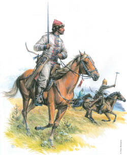 булгаро-аланский конный лучник