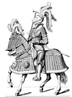 рыцарь 1520 г. с боевым молотом