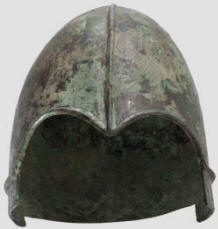 шлем периода династии Чжоу