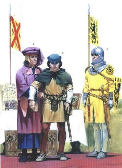 посвящение в рыцари нач. 14 века