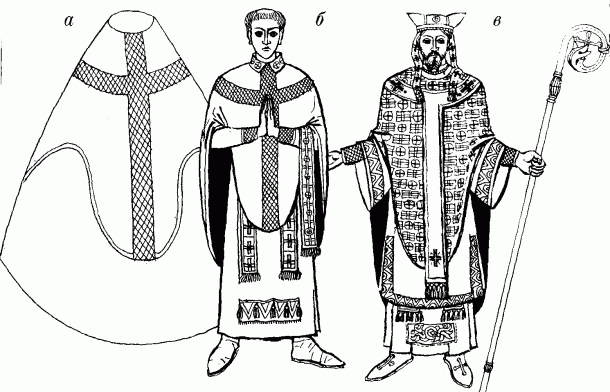 одяг духівництва у ранньосередньовічній Европі