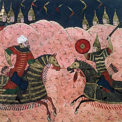 миниатюры изображающие монгольских воинов