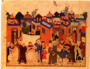 миниатюра средневекового Ирана