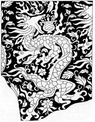 орнамент с драконом