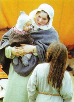 дети и семья у викингов