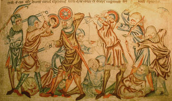 средневековая битва