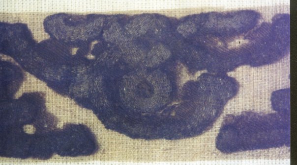 фрагмент вышивки древней руси
