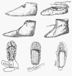 древнеславянская обувь