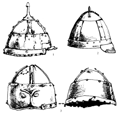 монгольские шлемы