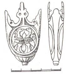 древний наконечник ножен