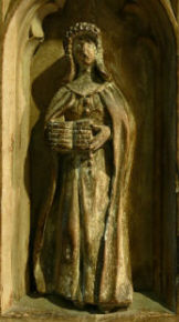 женский костюм 14 века