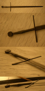 Двуручный меч 15 века подробности