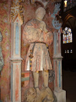 Надробие рыцаря нач.15 века