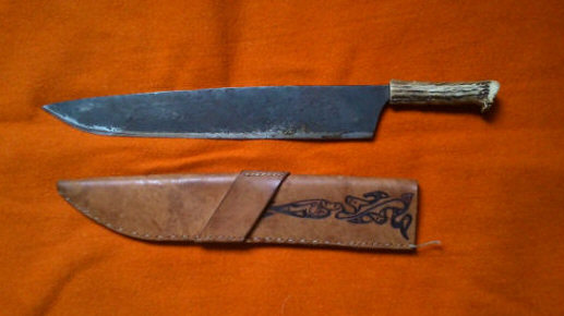 реконструкция древнего кельтского ножа