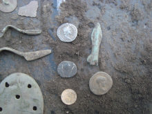 Находка раннескифского наконечника стрелы с шипом на втулке