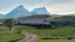 Музей викингов Лофотр - восстановленное жилище норвежских викингов
