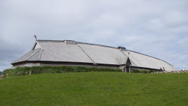 Лофотр - реконструкция длинного дома викингов
