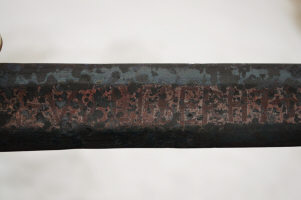 Надпись «Ульфберт» на клинке 10-го века