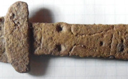 Скифский копис с рукоятью в зверином стиле и однолезвийным ятагоноподным клинком