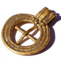 Золотое кольцо-кулон, 5 век н. э.