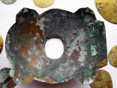 Втульчатое оголовье коня - «конский начельник», 8-9 в. н. э. Хазарский каганат.